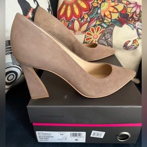 Brand new Tan thanley style Vince Camuto Pointed Heels